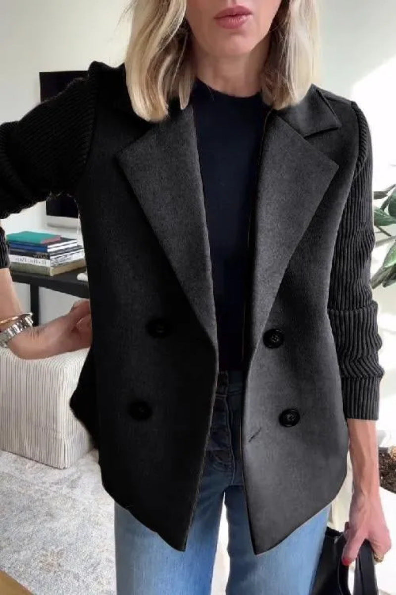 Sorelle | Knit-Sleeve Blazer