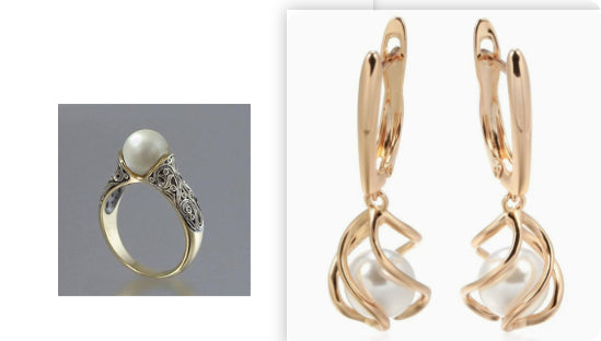 Abby | Vintage Pearl Ring