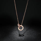 Cynthia | Numeral Charm Necklace