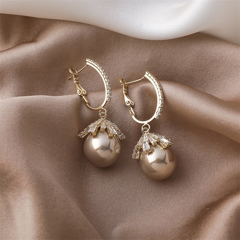 Magnificent Pearl Baby Earrings