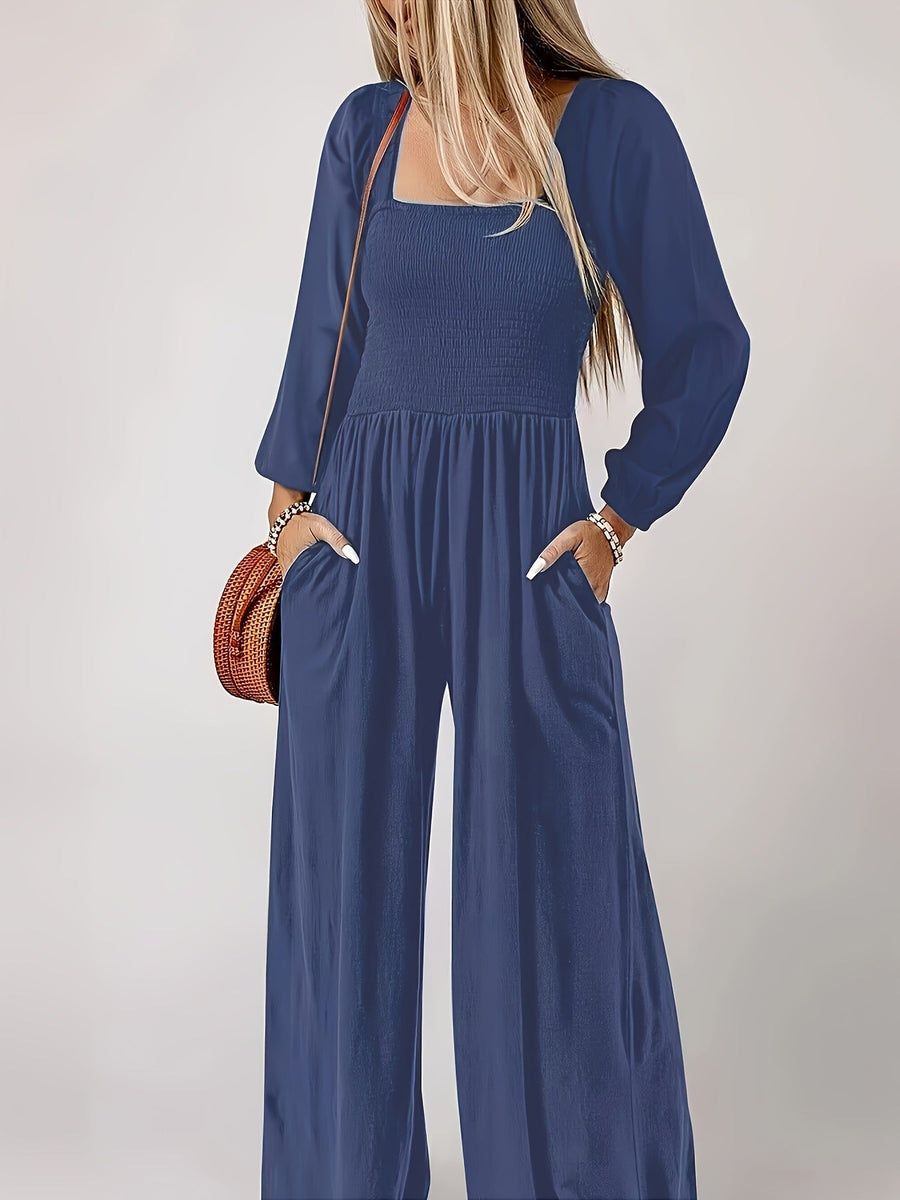 Kisha | Chic Wide Leg Jumpsuit