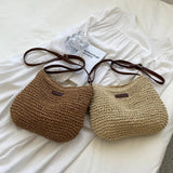 Margaux | Straw Crossbody Bag
