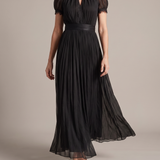 Thora | Flowing Chiffon Maxi Dress
