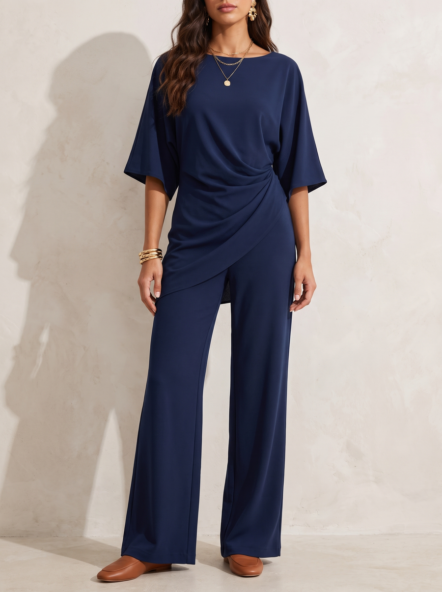 Lorna in Navy Blue